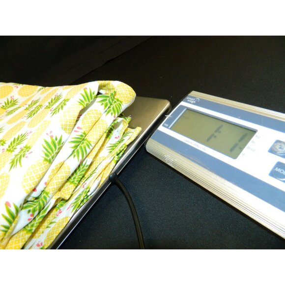 Yellow Pineapple Print Cotton Napkins 20" 100% Cotton Set Of 4 - Picture 8 of 8